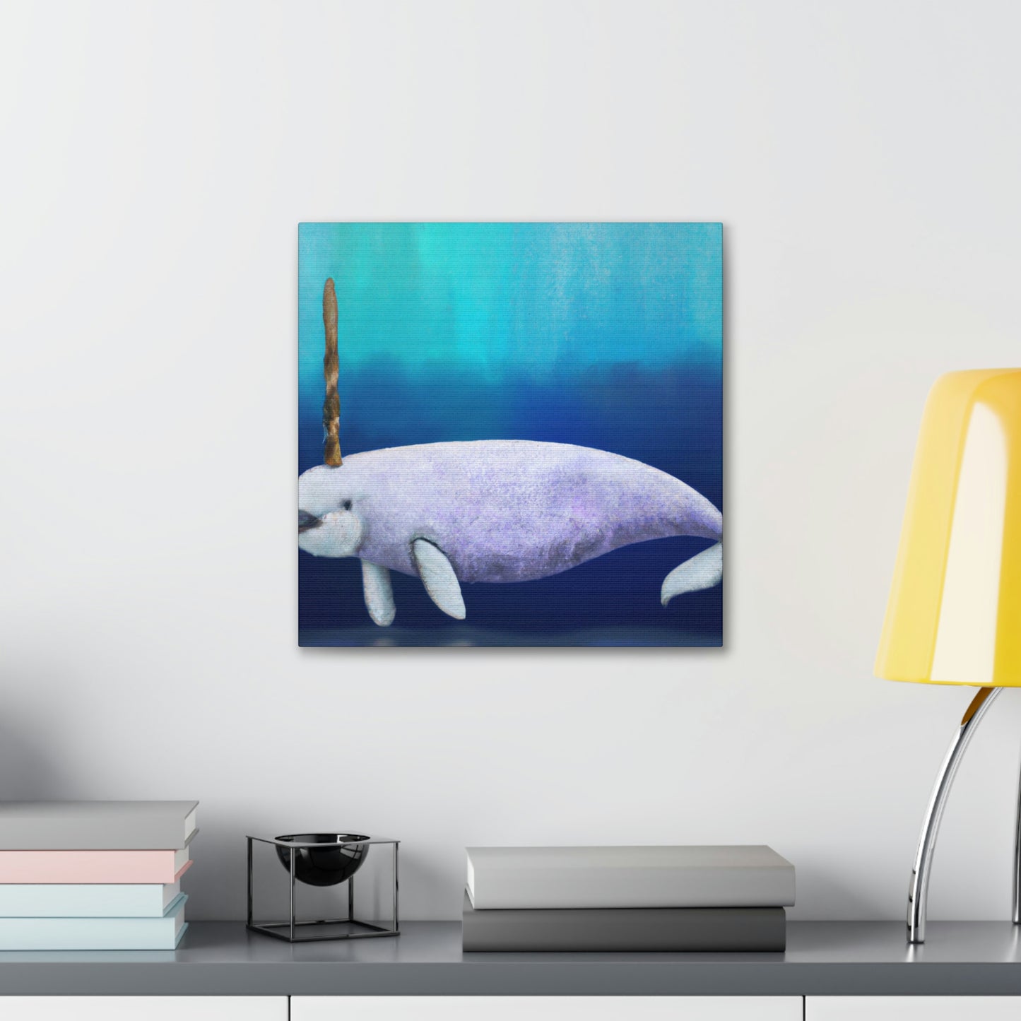 "The Mystical Narwhal" - Canvas