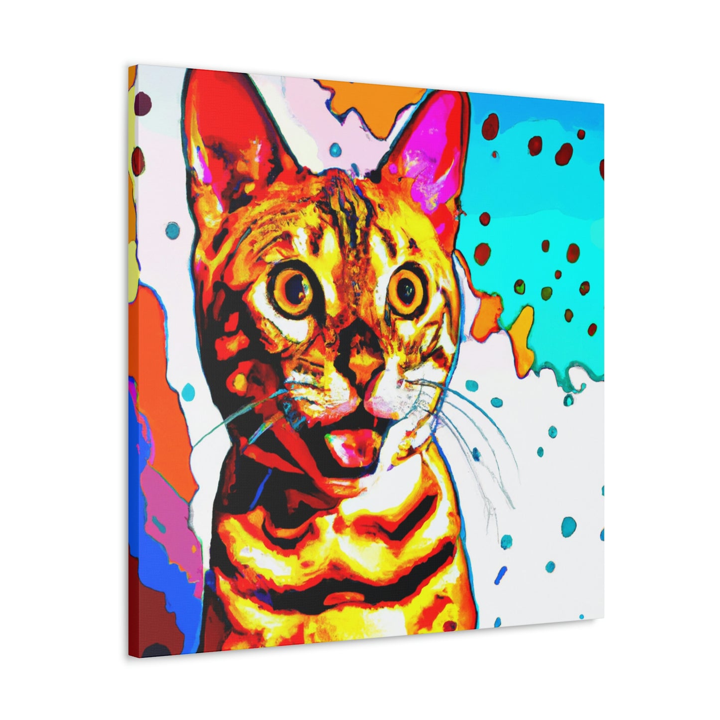 Bengal in Pop Art - Canvas