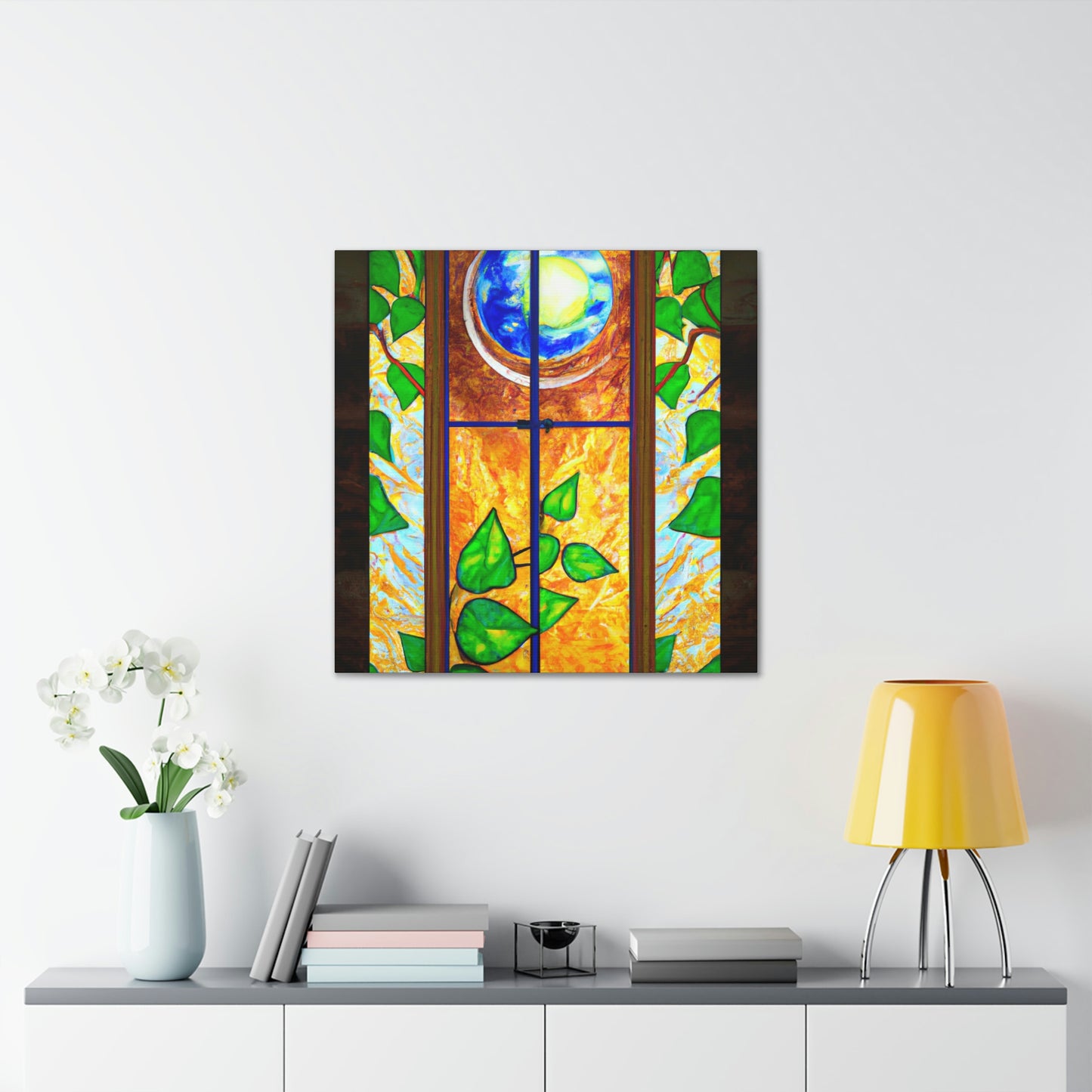 "Solar Power Renaissance" - Canvas