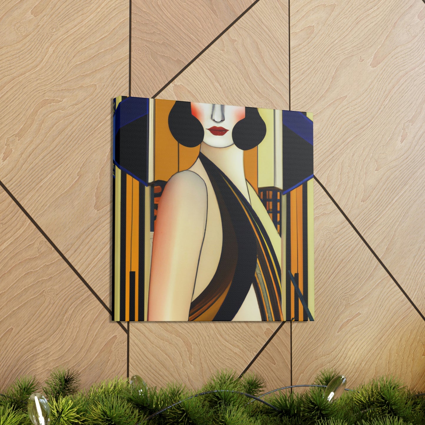 "Deco Reborn Grandeur" - Canvas