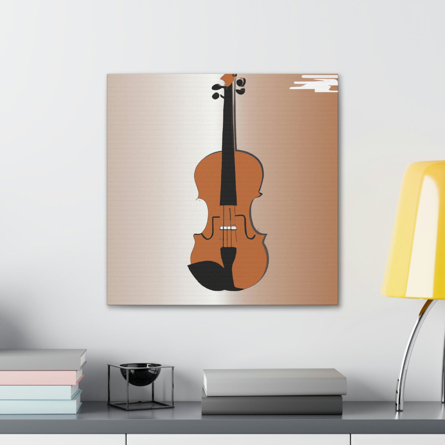 "Violin in Reflection" - Canvas