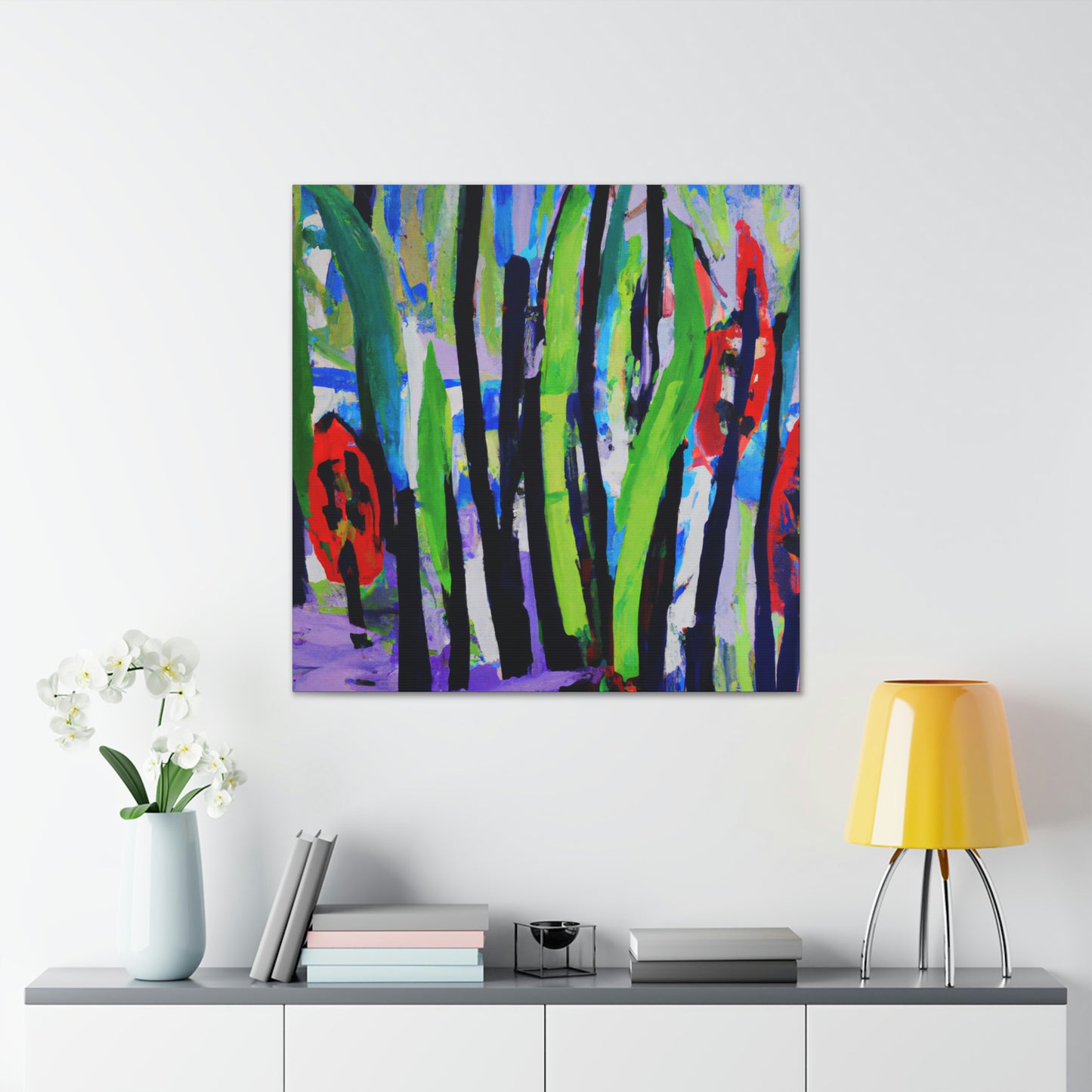 Lotus in Reflection - Canvas