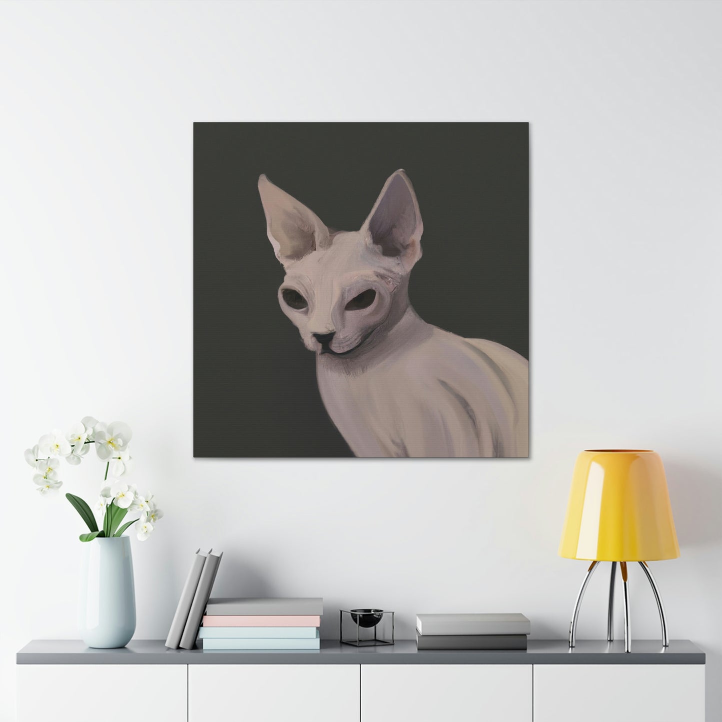 Sphynx of Minimalism - Canvas