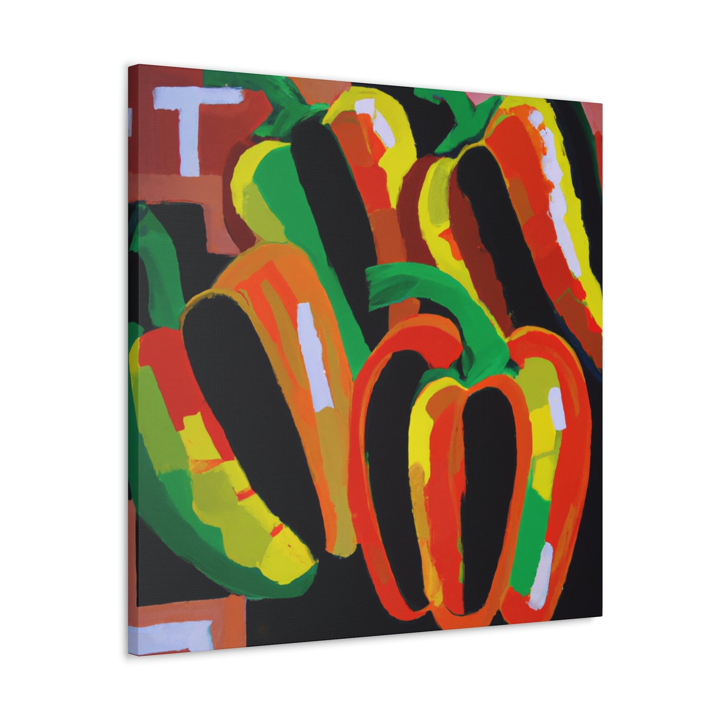 "Peppers of the Jazz Age" - Canvas