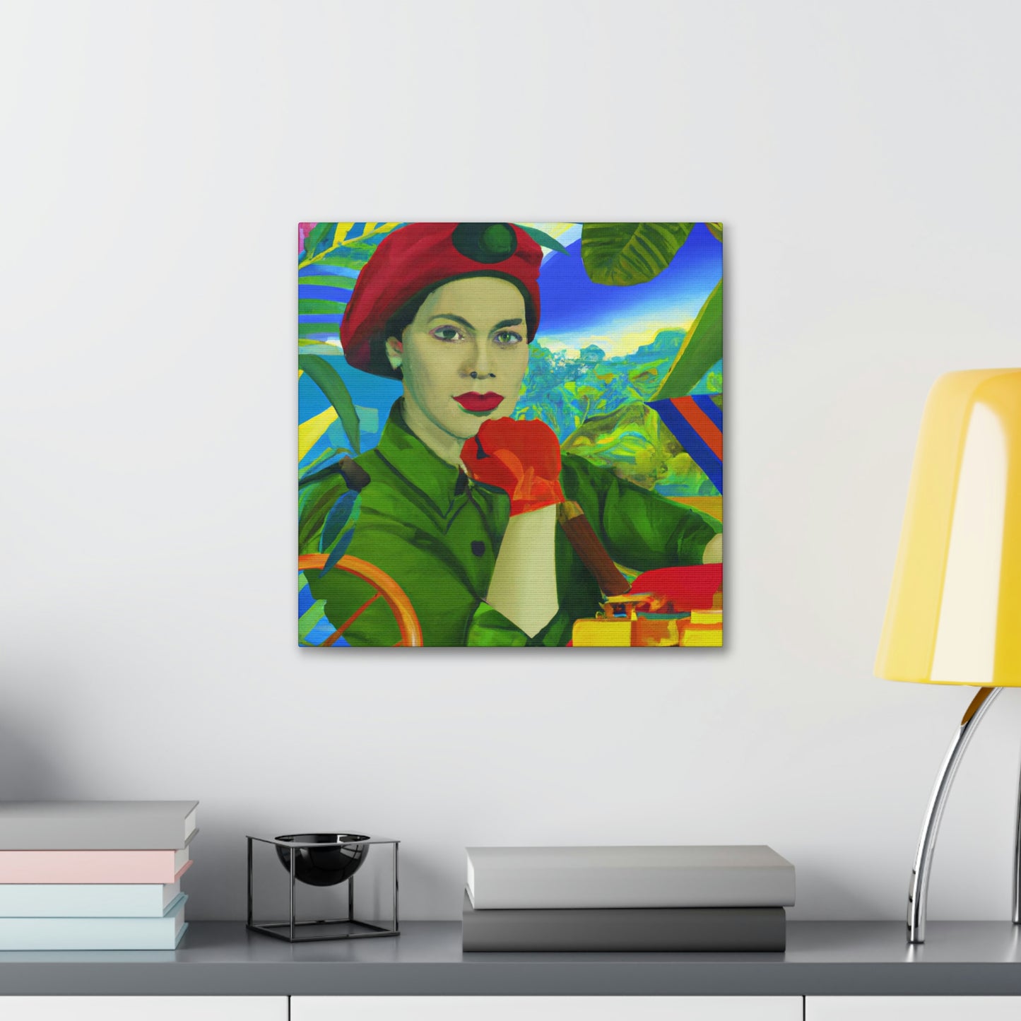 "Rosie the Riveter Reframed" - Canvas