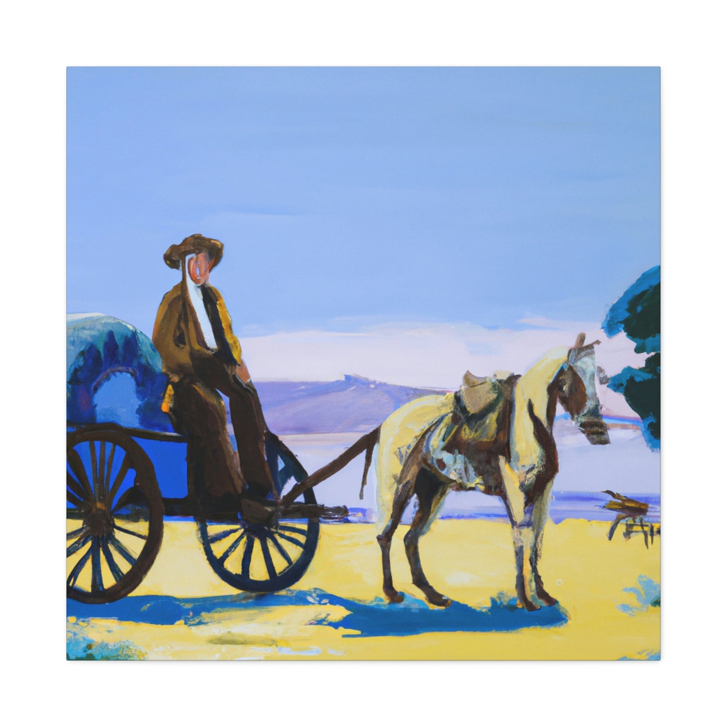 Stagecoach of Dreams - Canvas