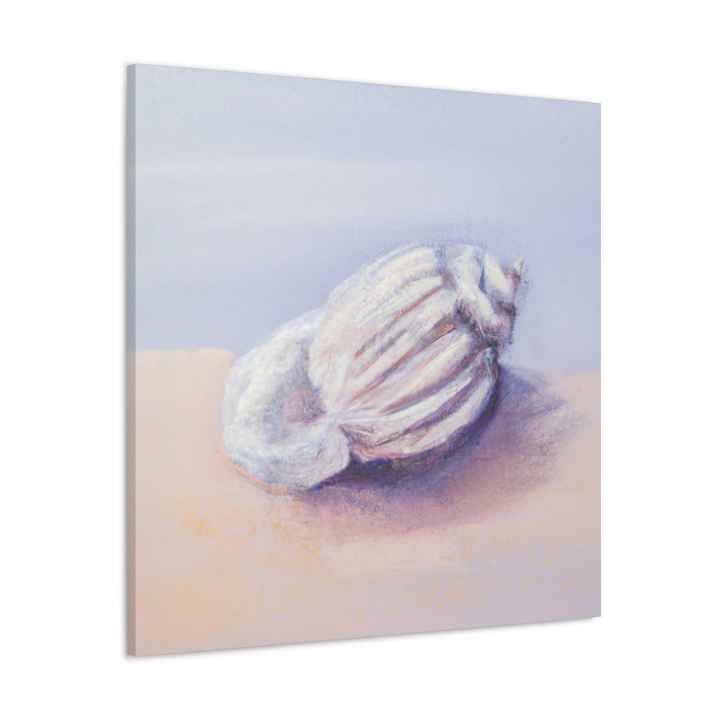 "Seashell in Moonlight" - Canvas