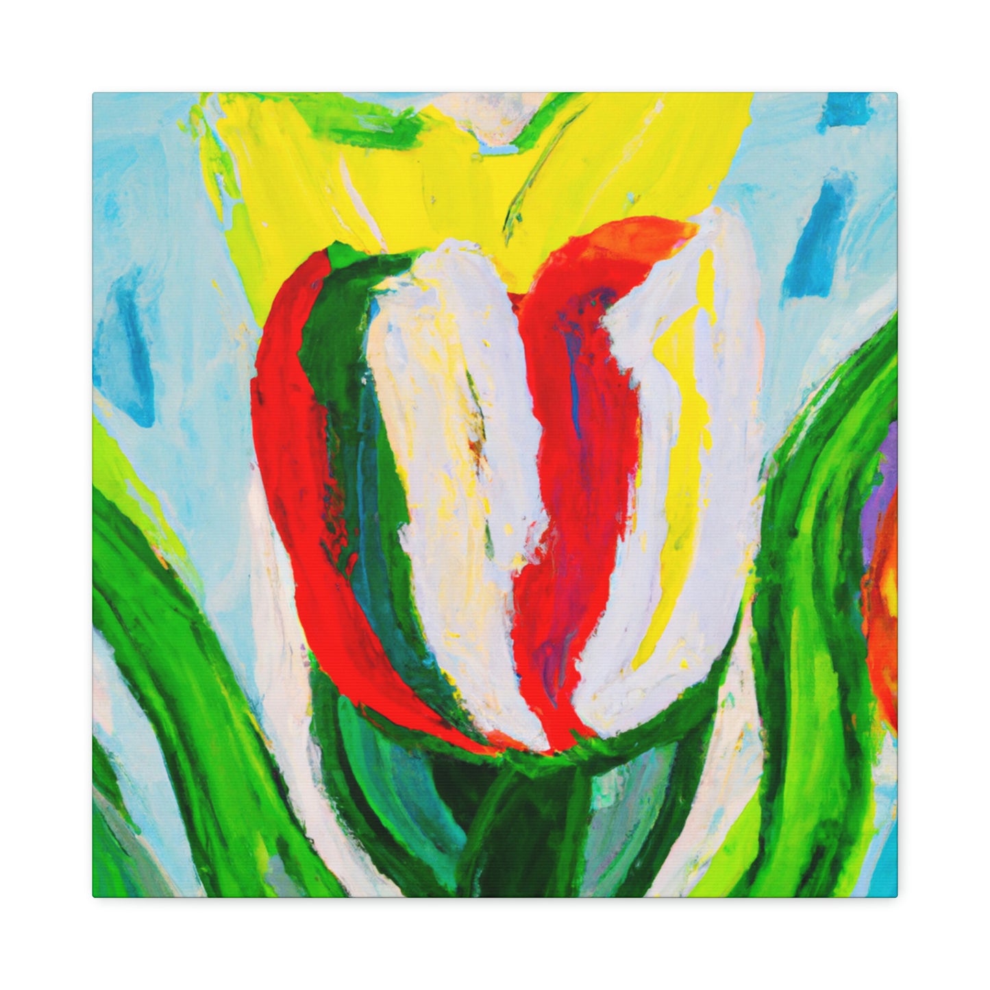 "Tulip Dance of Color" - Canvas