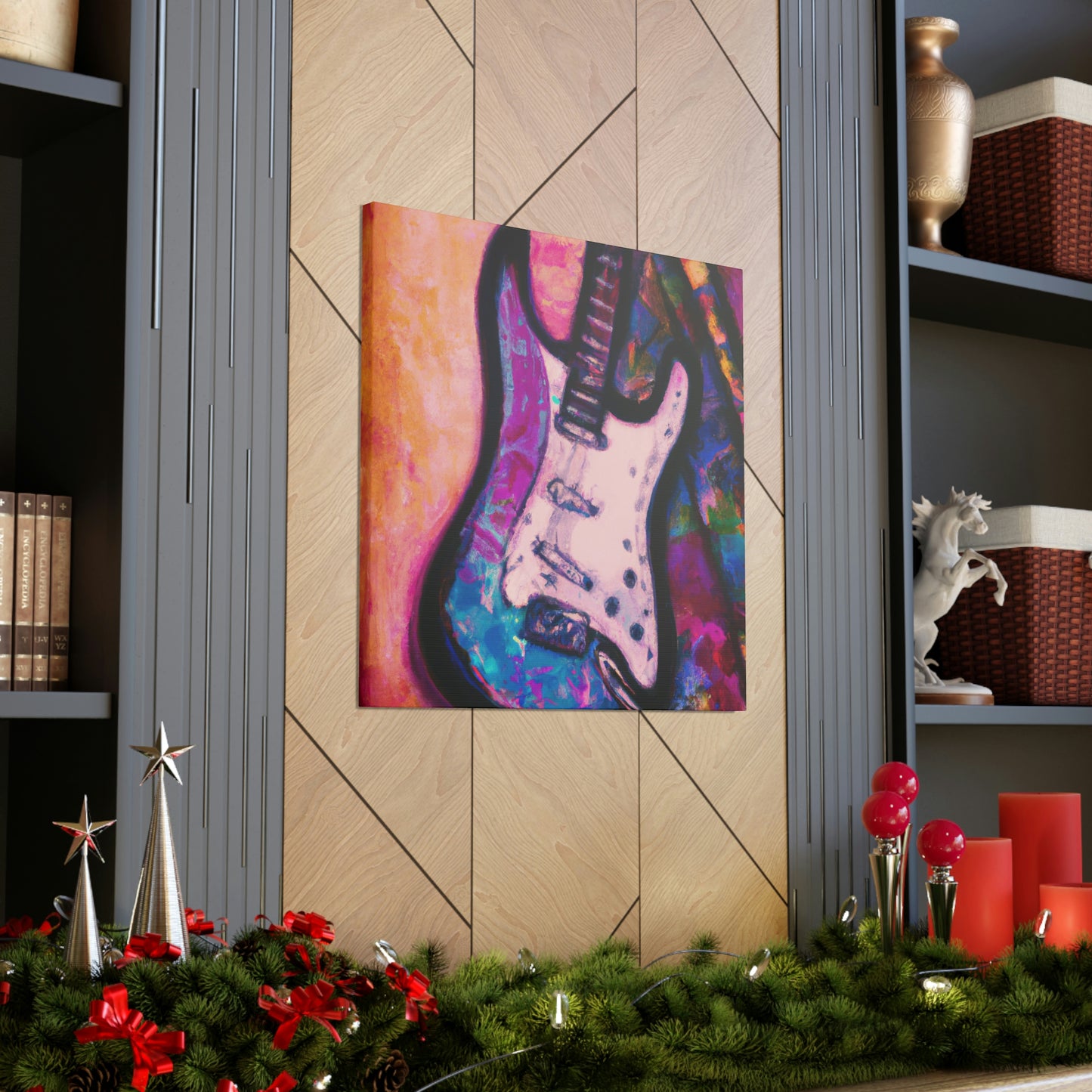 Fender in Abstract Form - Canvas