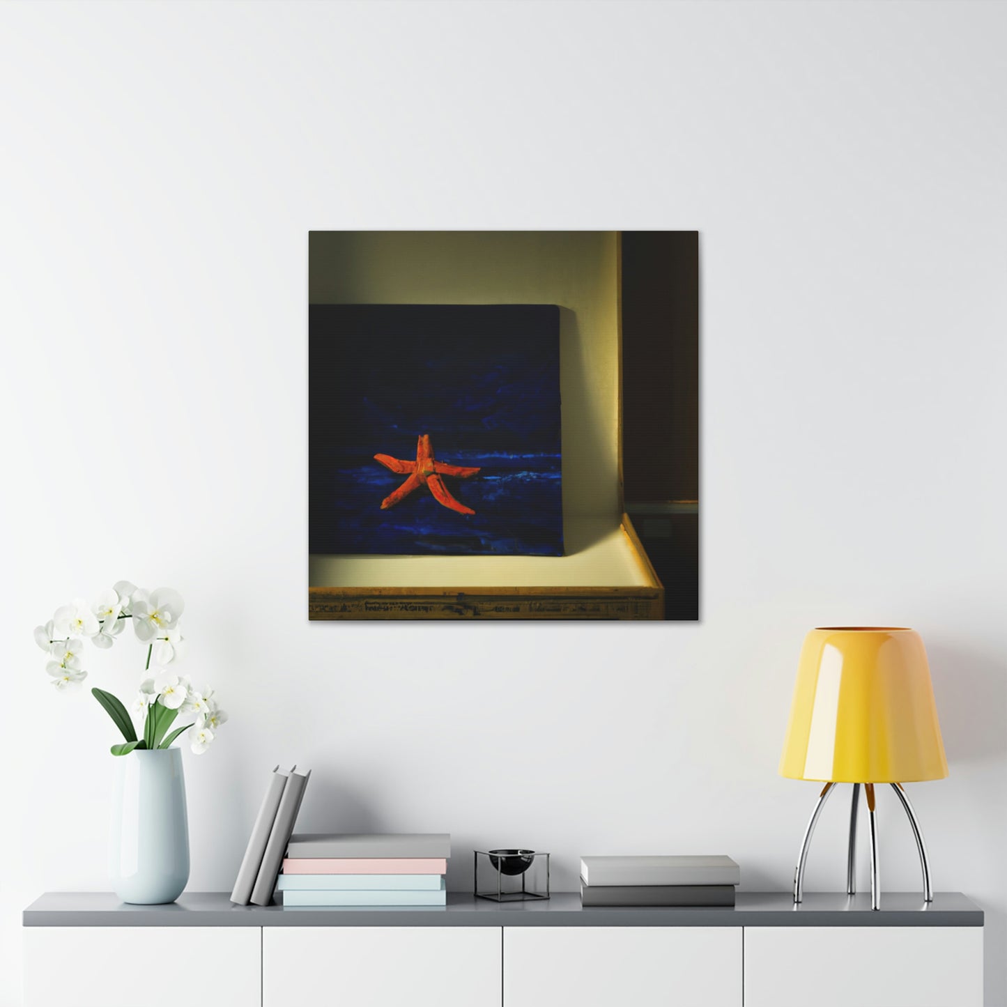 "Starfish Minimalism" - Canvas