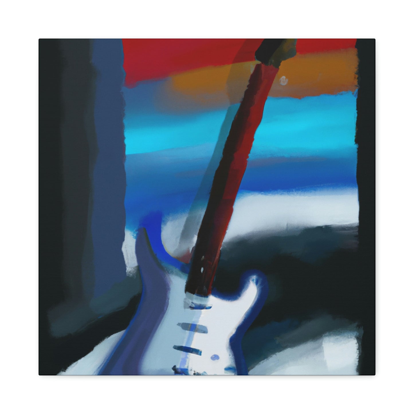 Fender's Expressionist Dream - Canvas