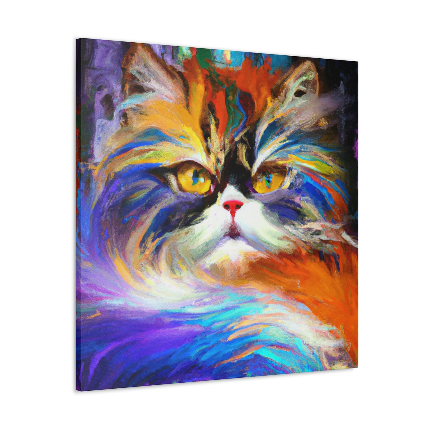 Persian Colorfulness Ablaze - Canvas