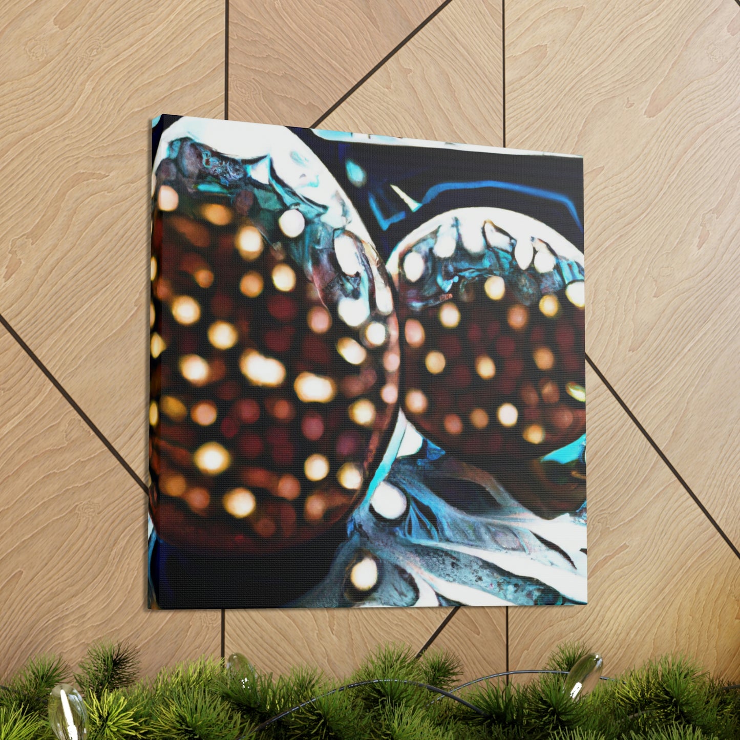 Eggs in Abstraction. - Canvas