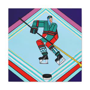 "Ice on Skates Glide" - Canvas