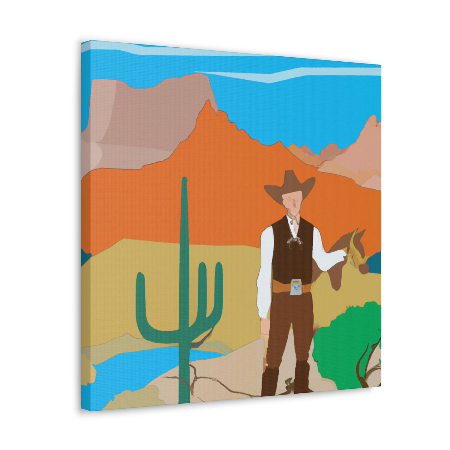 Ranch Hand Reverie - Canvas