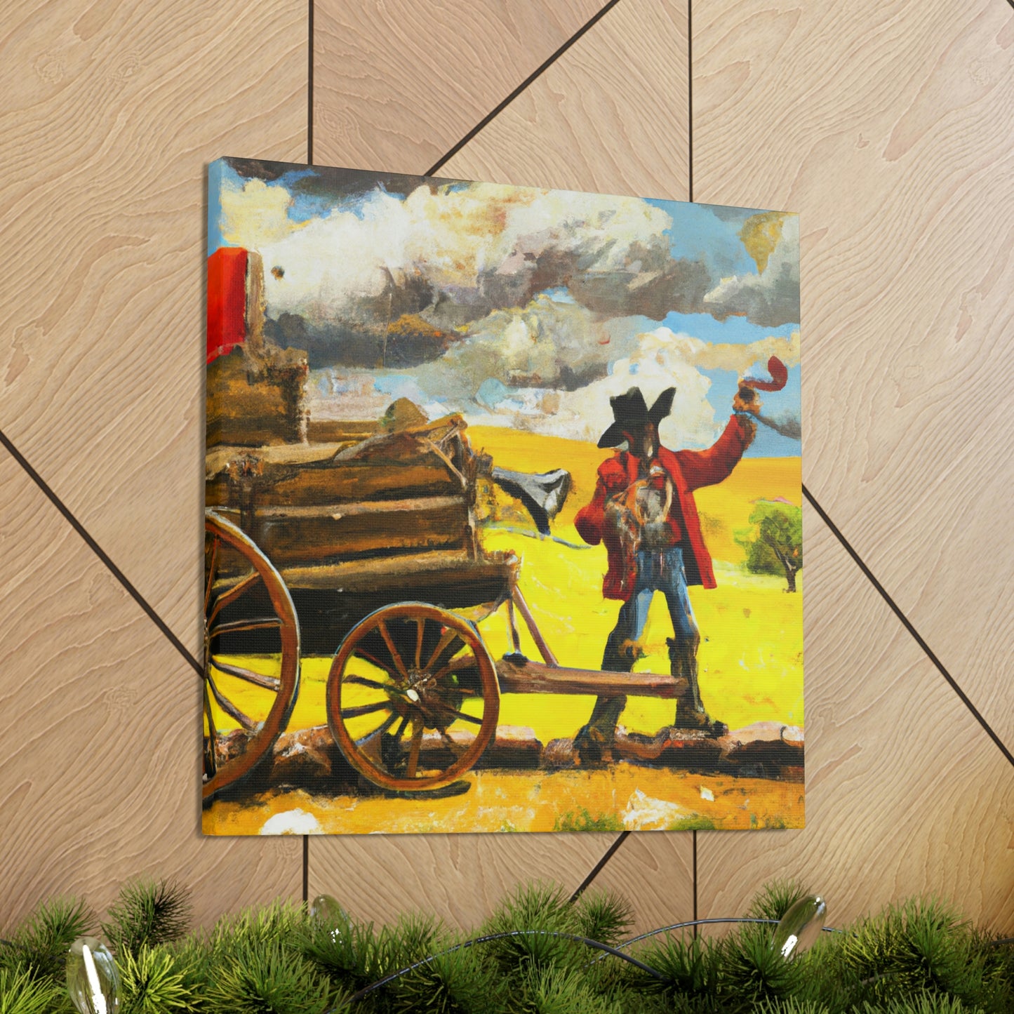 "Wagon of Possibilities" - Canvas