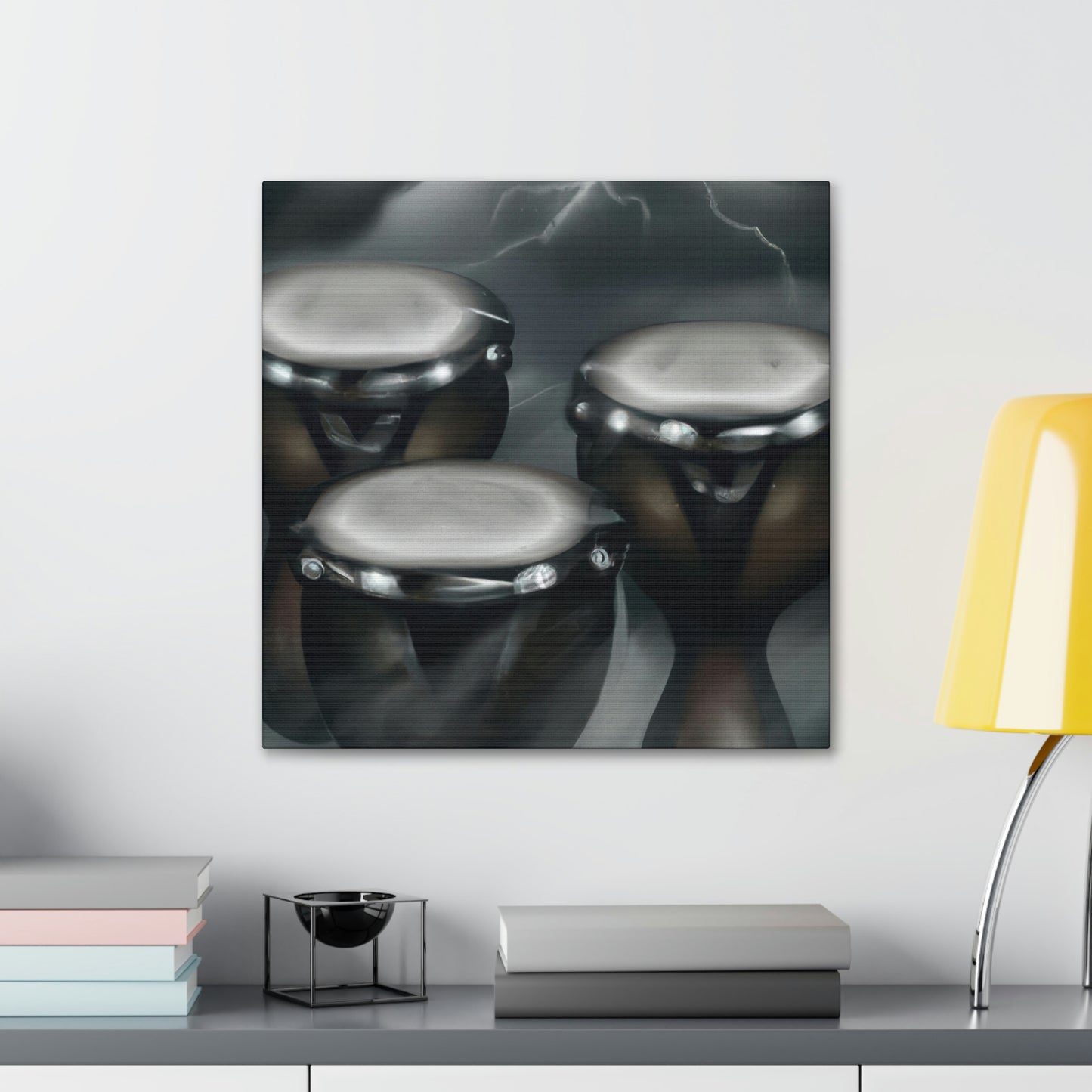 "Bongos By Moonlight" - Canvas