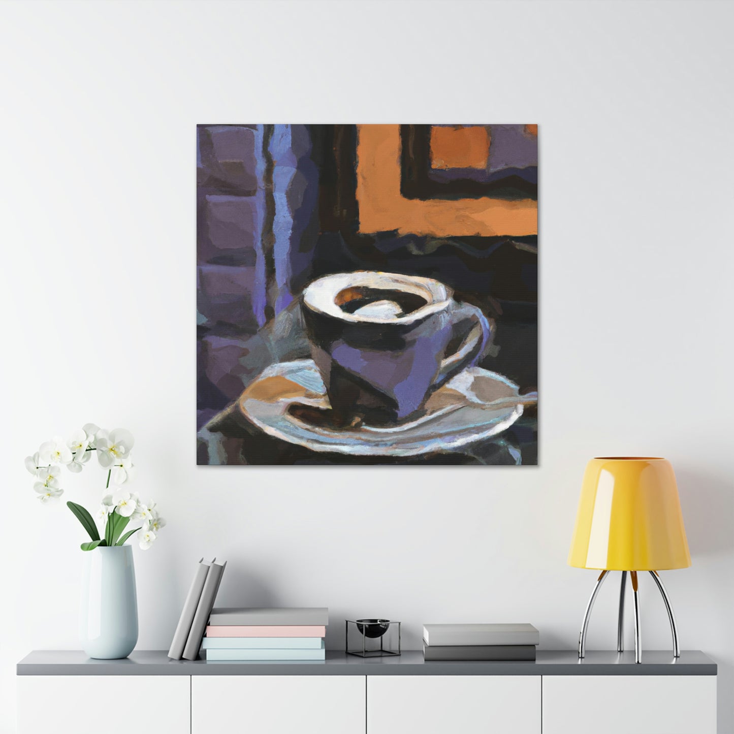 "Cup of Morning Bliss" - Canvas