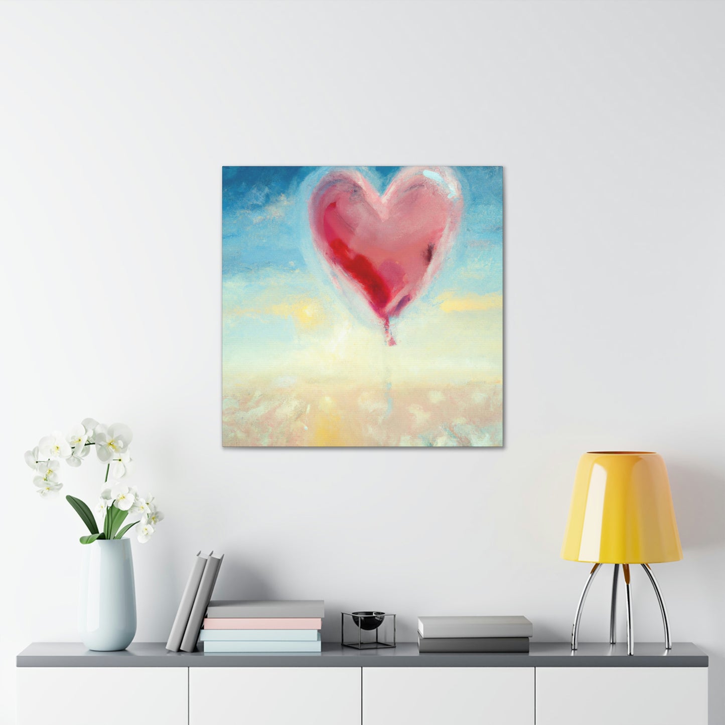 "Heart in the Air" - Canvas