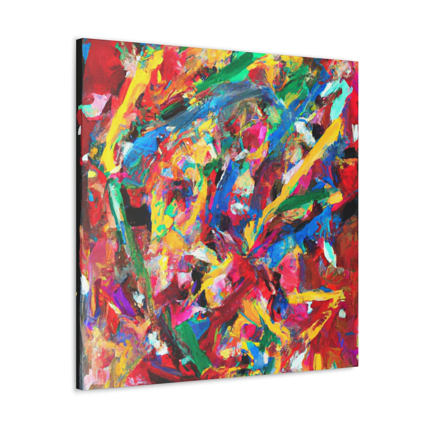 "Birth of Expressionist Fire" - Canvas