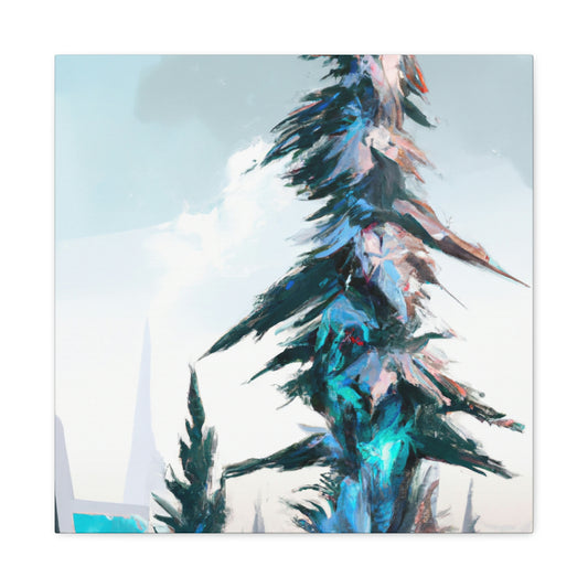 Pine Tree Expanse. - Canvas