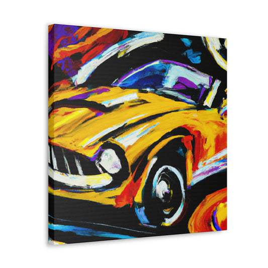 "Classic Automobile Dreaming" - Canvas