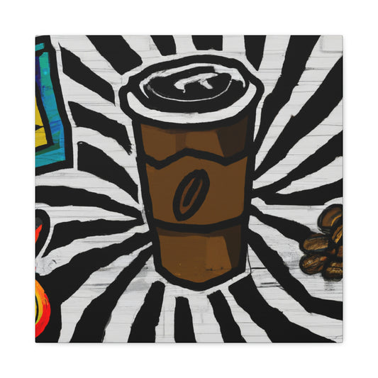 Coffee in Pop Art - Canvas