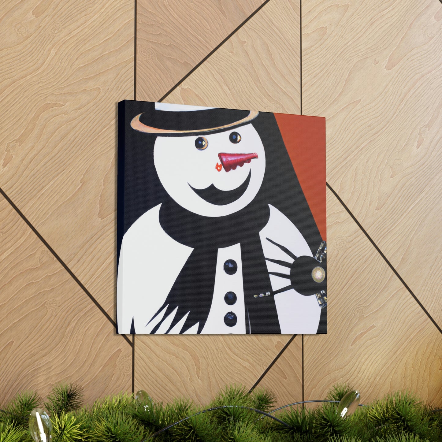 "Frosty's Silent Majesty" - Canvas