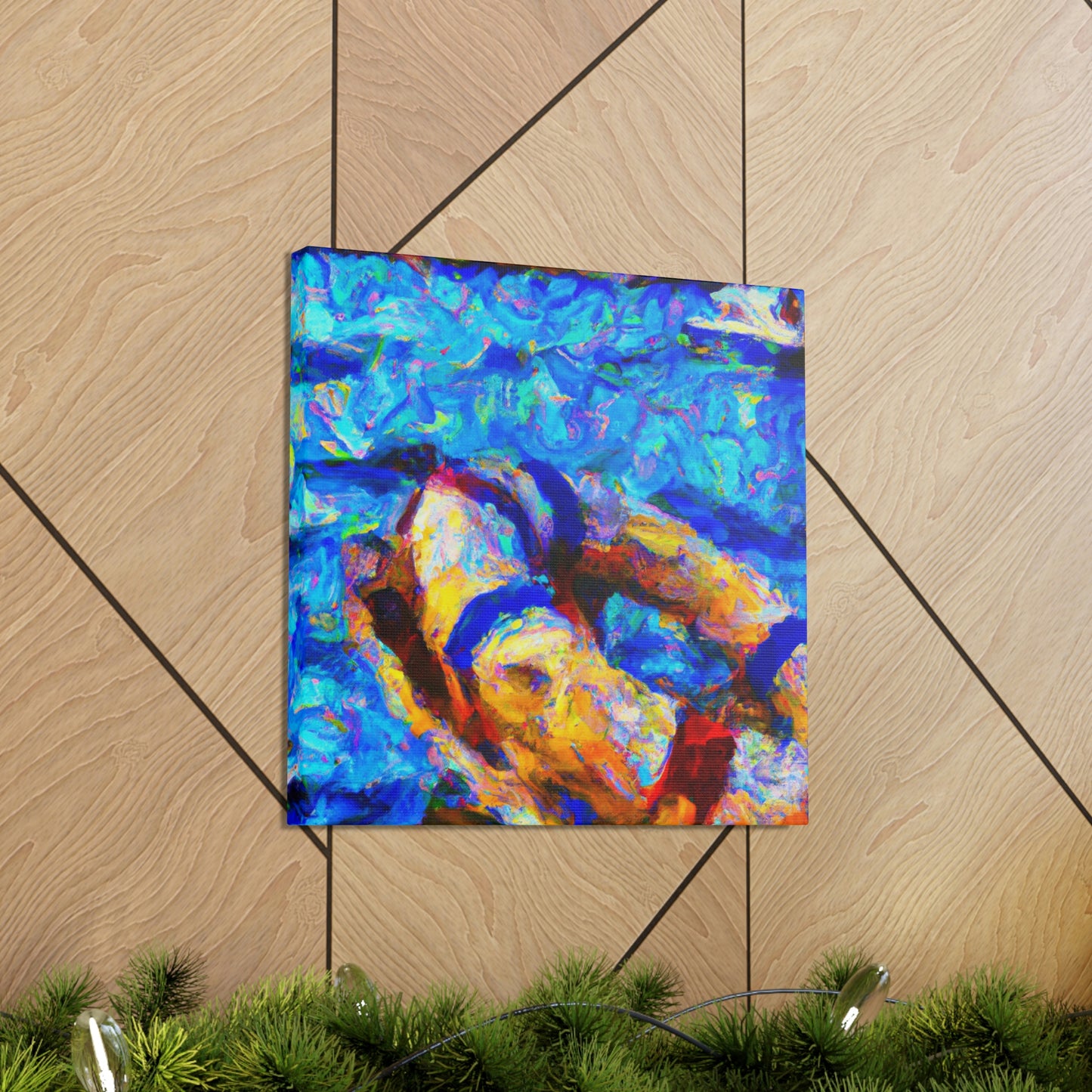 "Life Raft Adrift" - Canvas