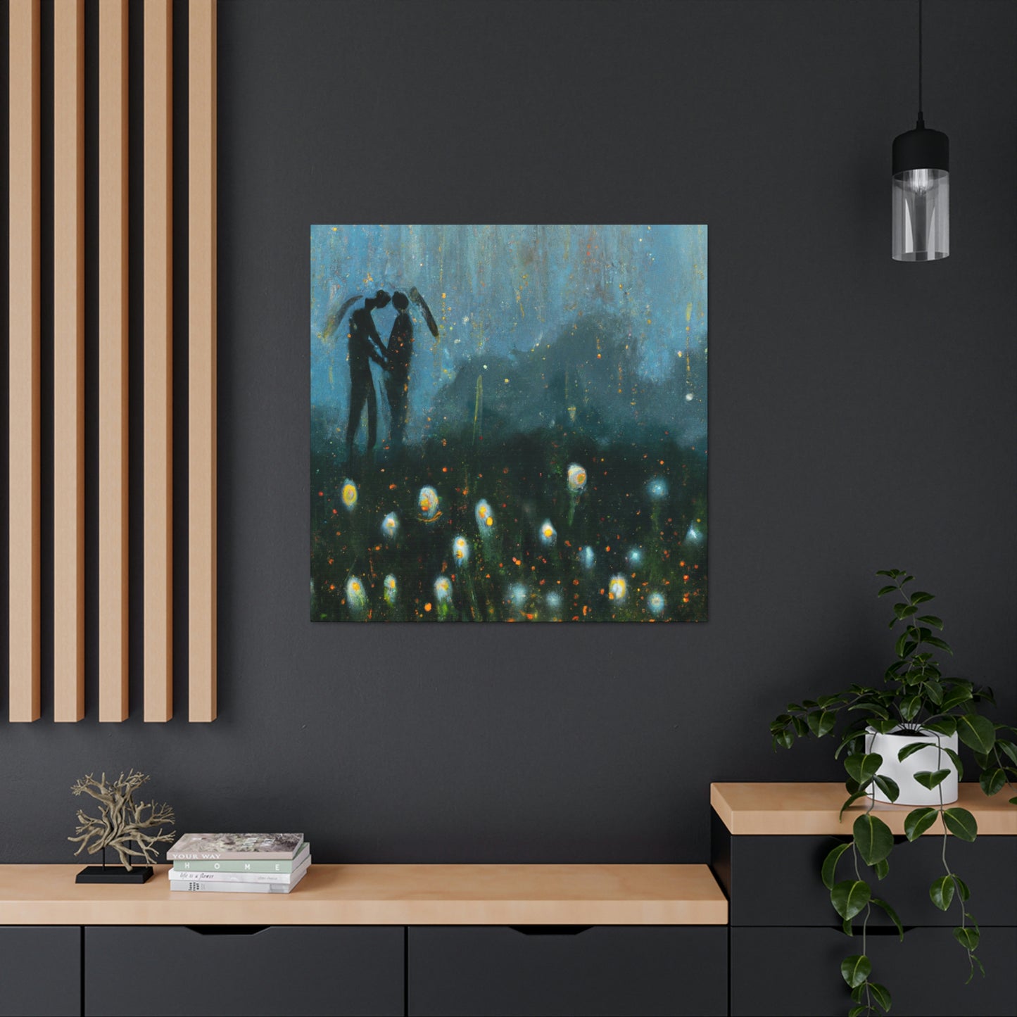 Love of Fireflies  - Canvas