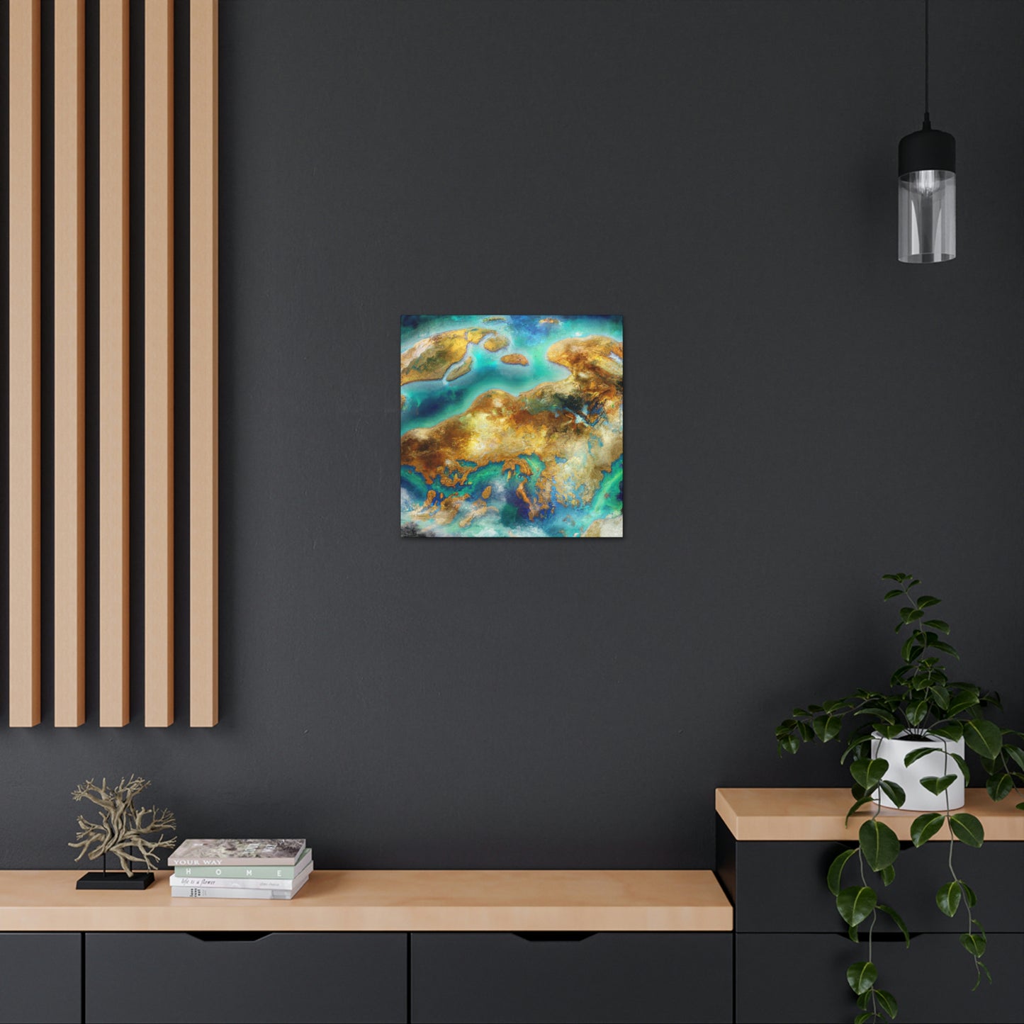 A Sea of Islands - Canvas