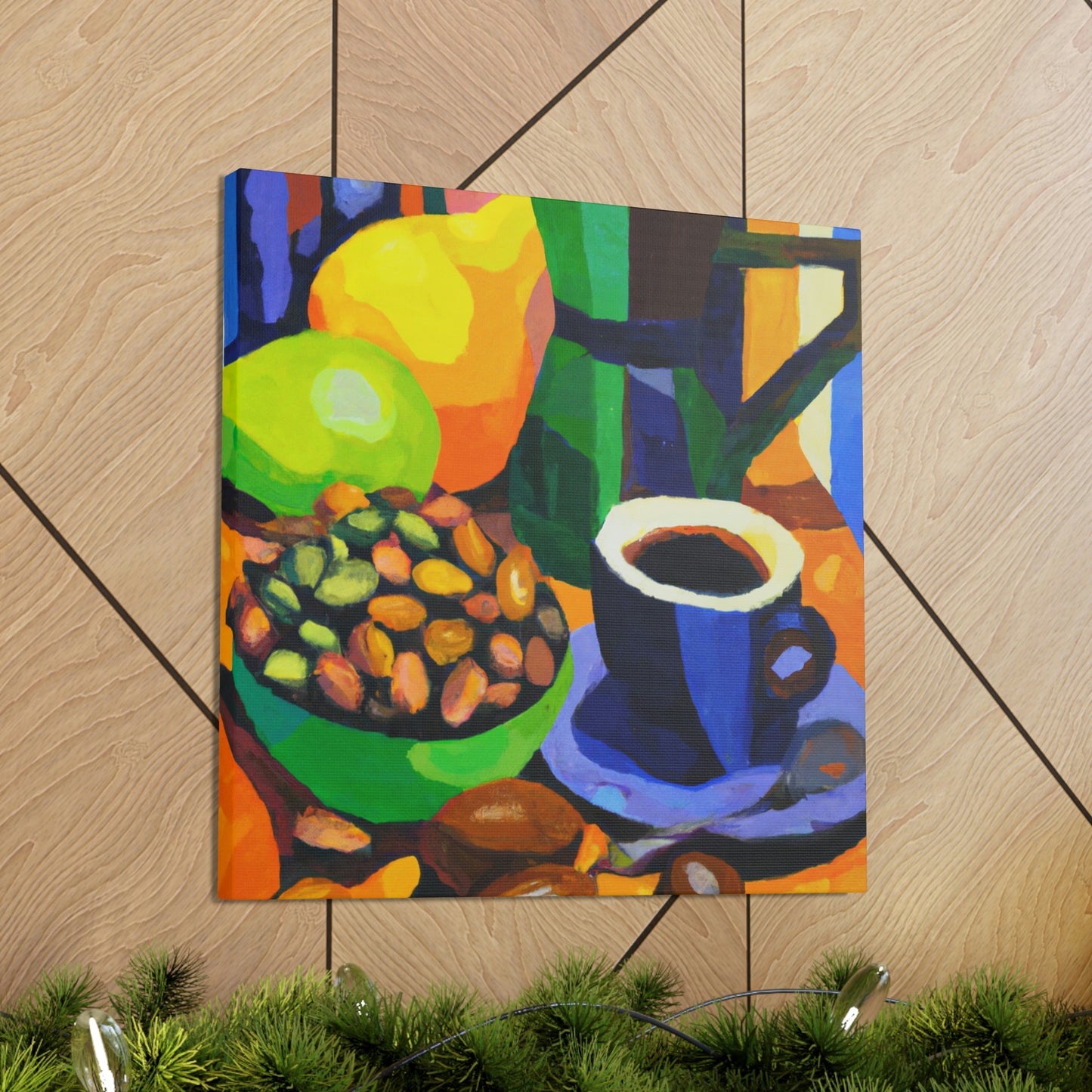 Coffee in Fauvism - Canvas