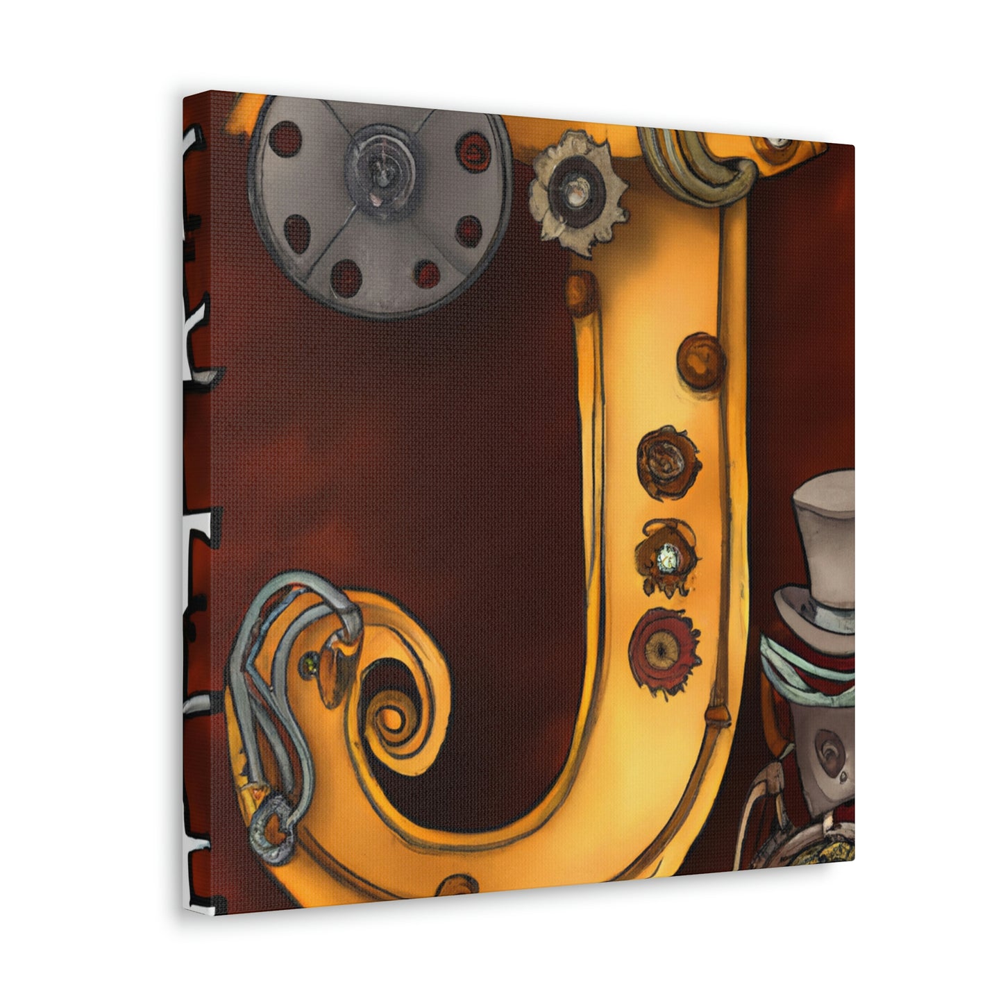 "Mechanical Clockwork Dreaming" - Canvas