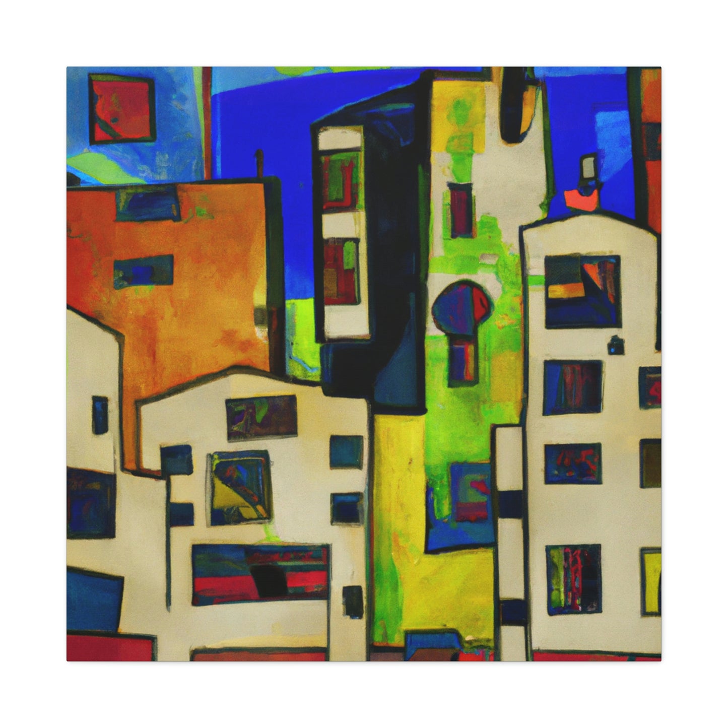 "Bauhaus: Expressionist Dream" - Canvas