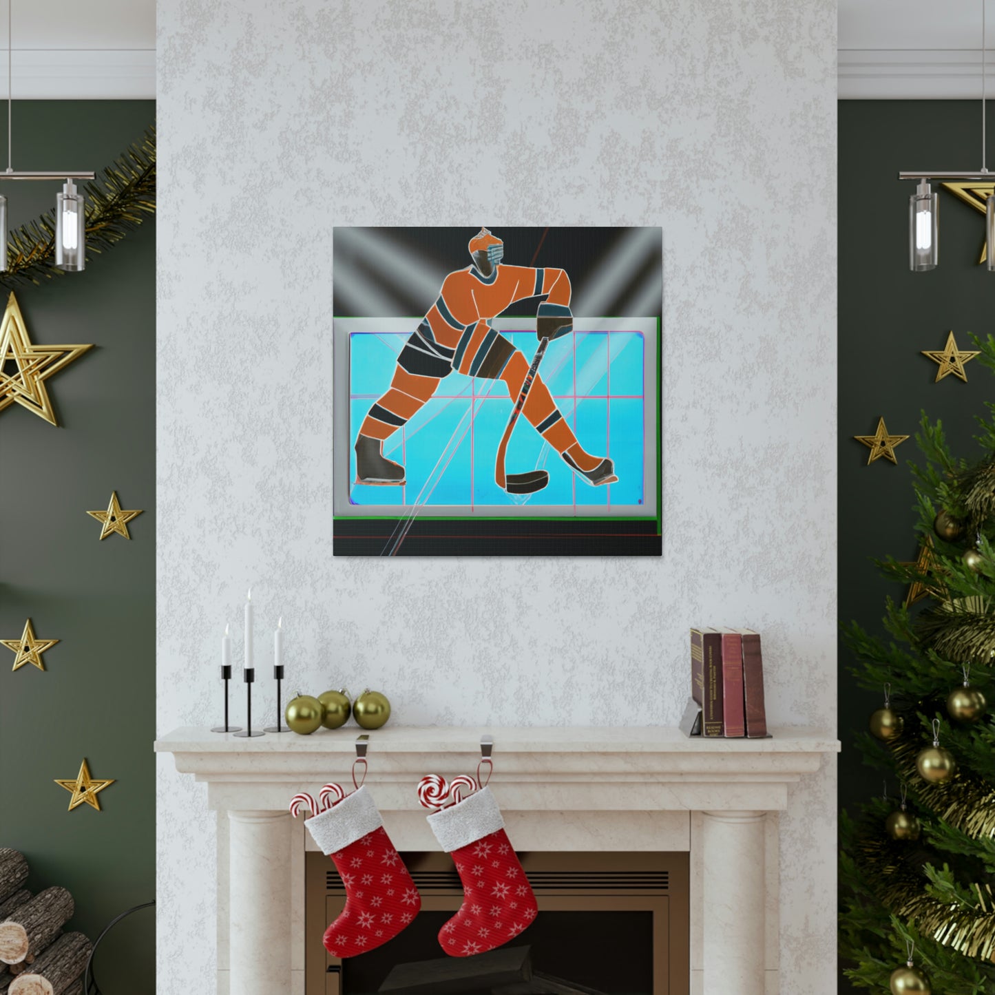 "Minted Ice Splendor" - Canvas