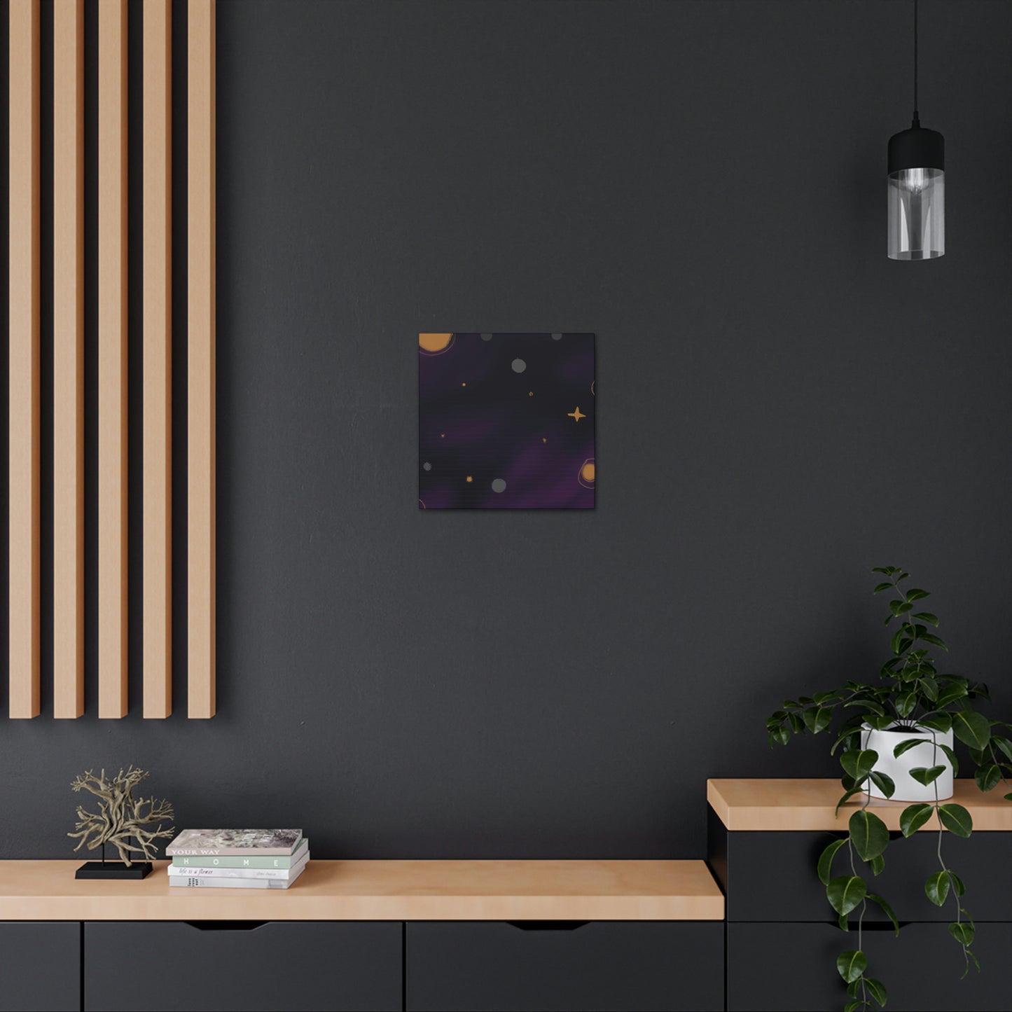 "The Cosmic Skylines" - Canvas