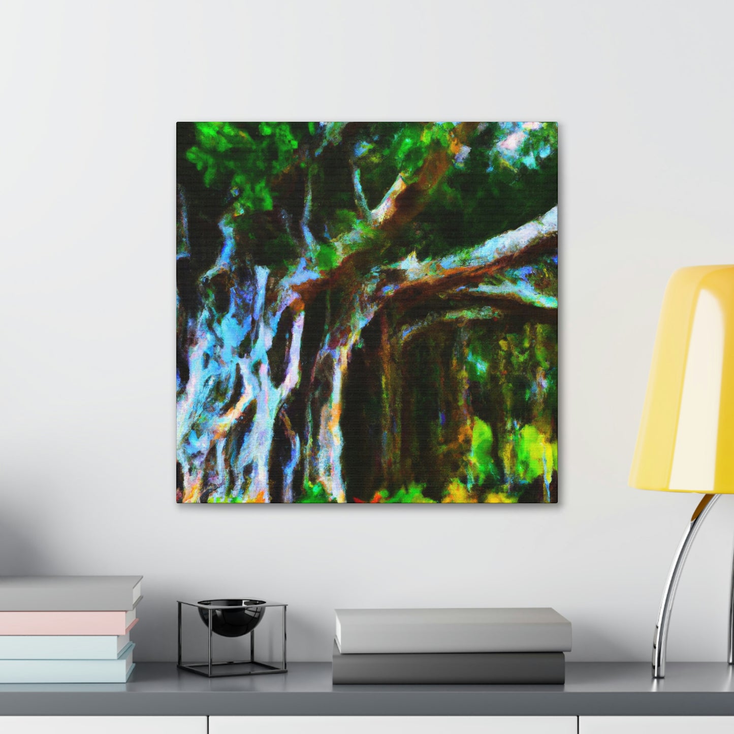 "Banyan Tree Elegance" - Canvas