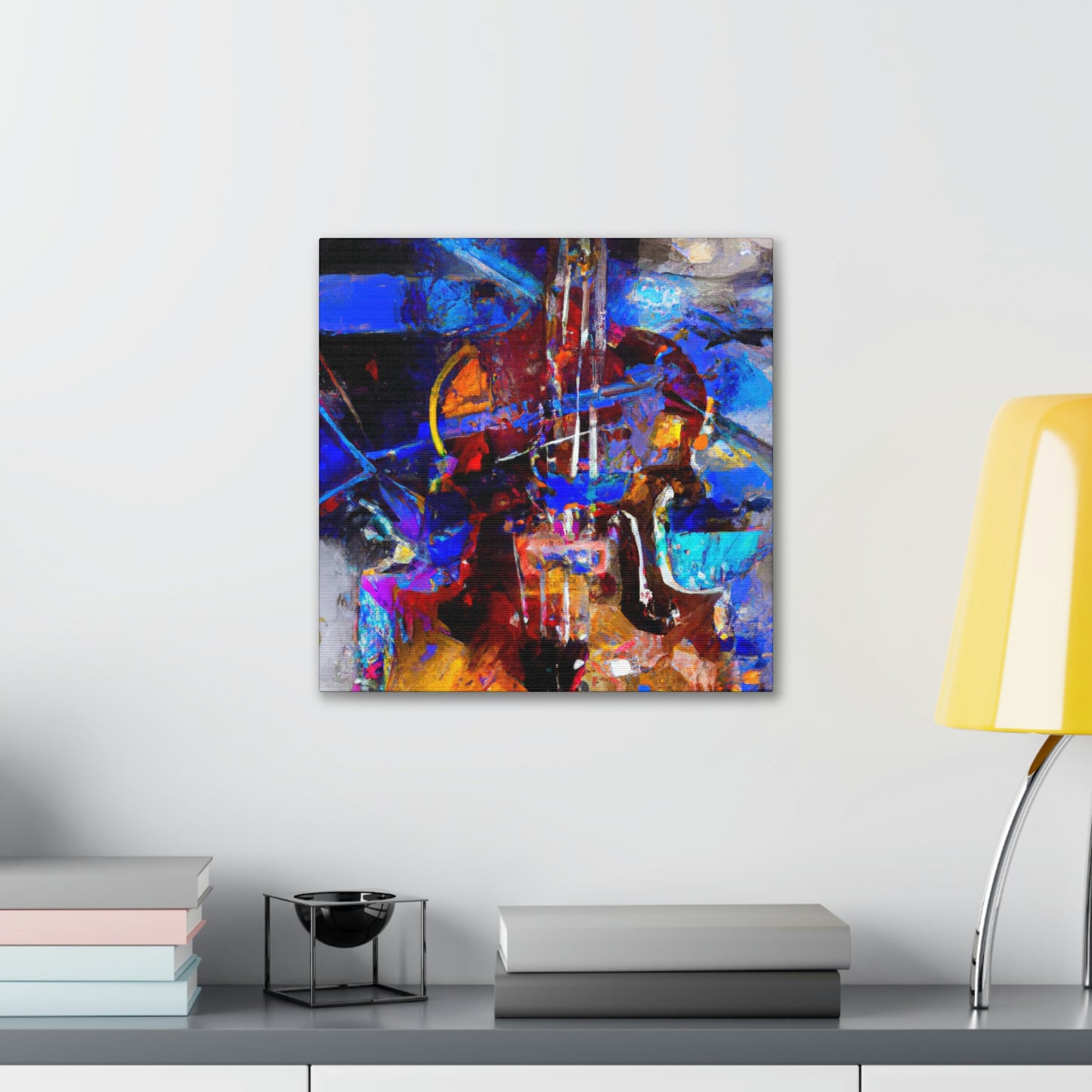 Violin of Expressionism - Canvas