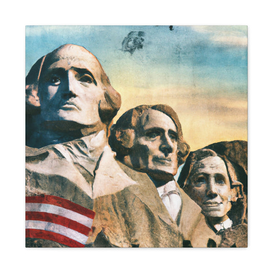 Majestic Mount Rushmore - Canvas