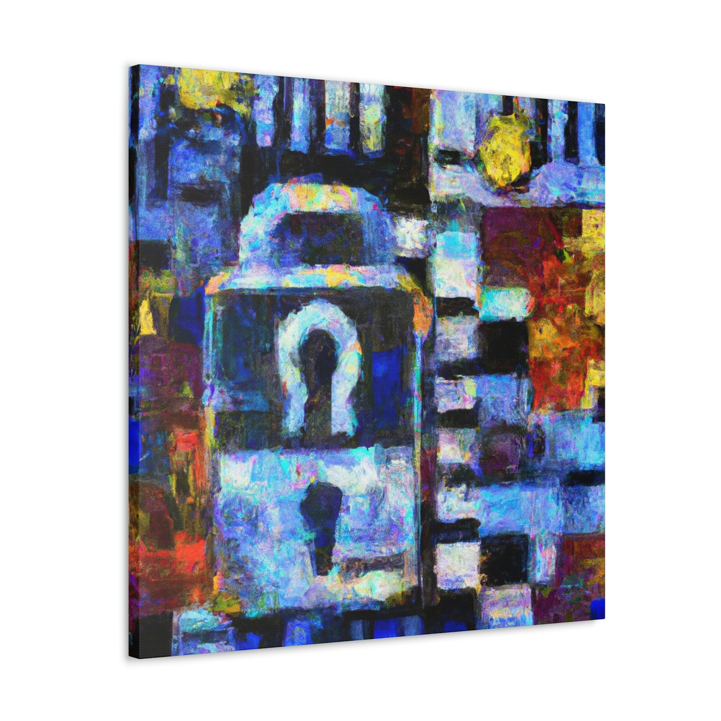 Cybersecurity Impressionism - Canvas