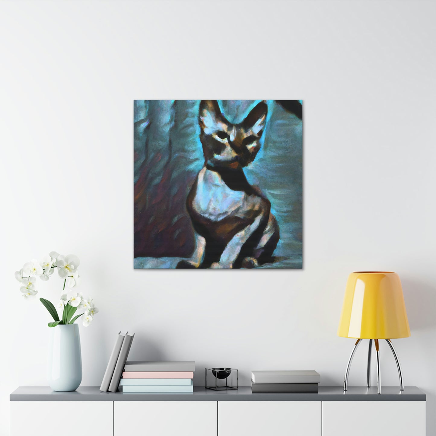 Feline Fauvist Fantasy - Canvas