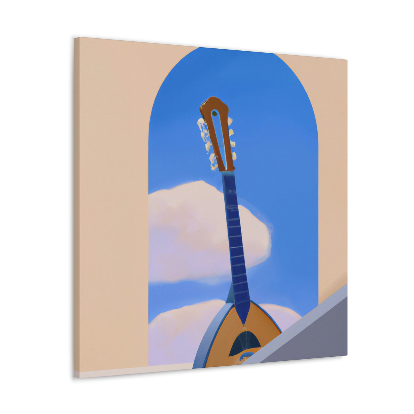 Mandolin of Minimalism - Canvas