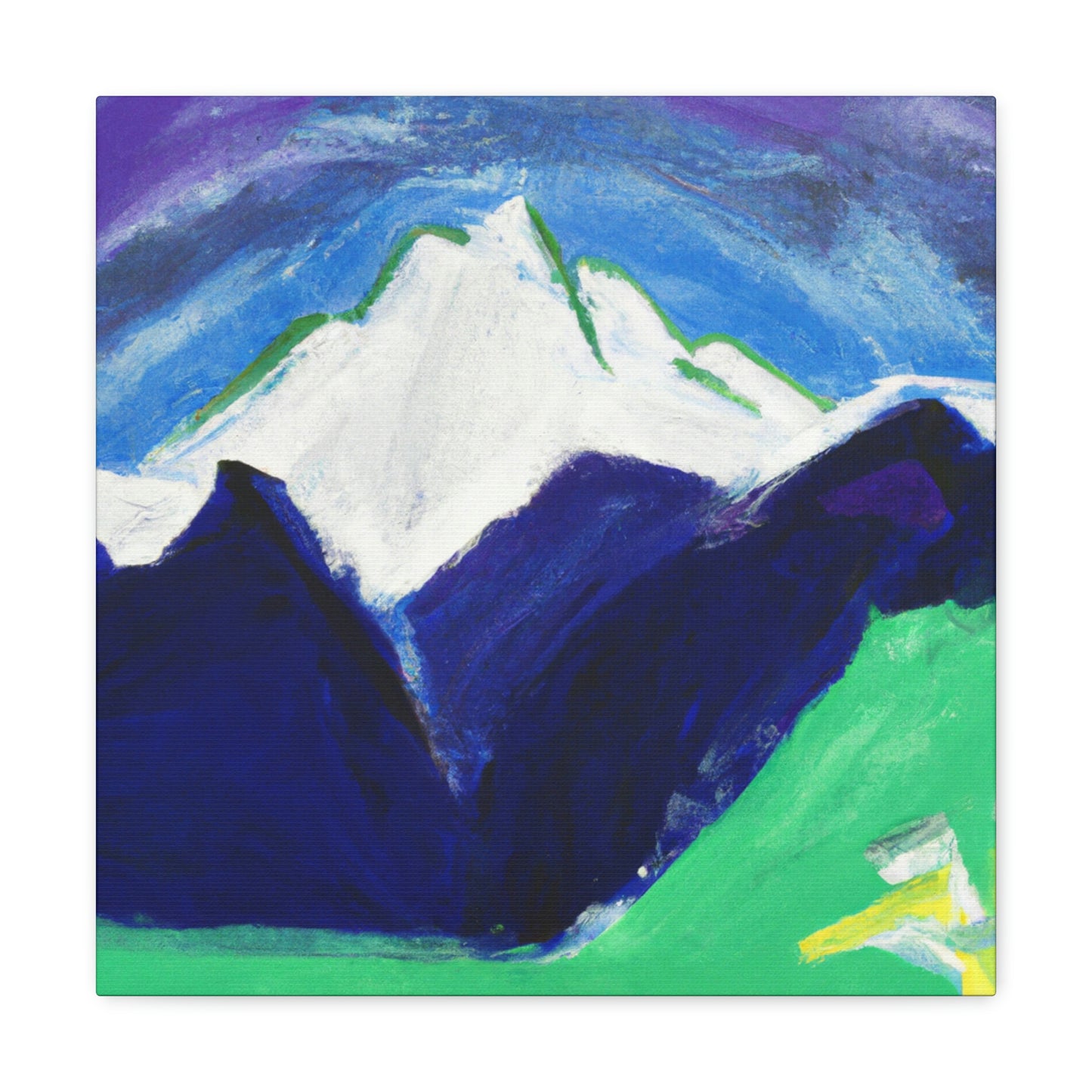 "Mountains of Expressionism" - Canvas