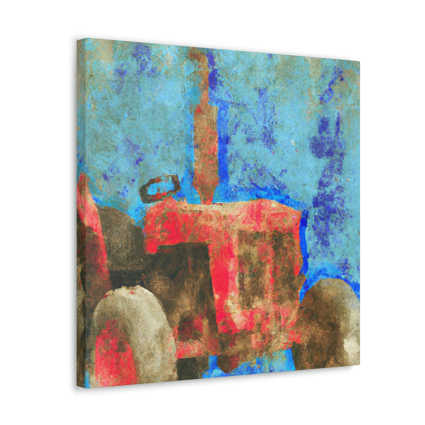 "Tractor in Simplicity" - Canvas