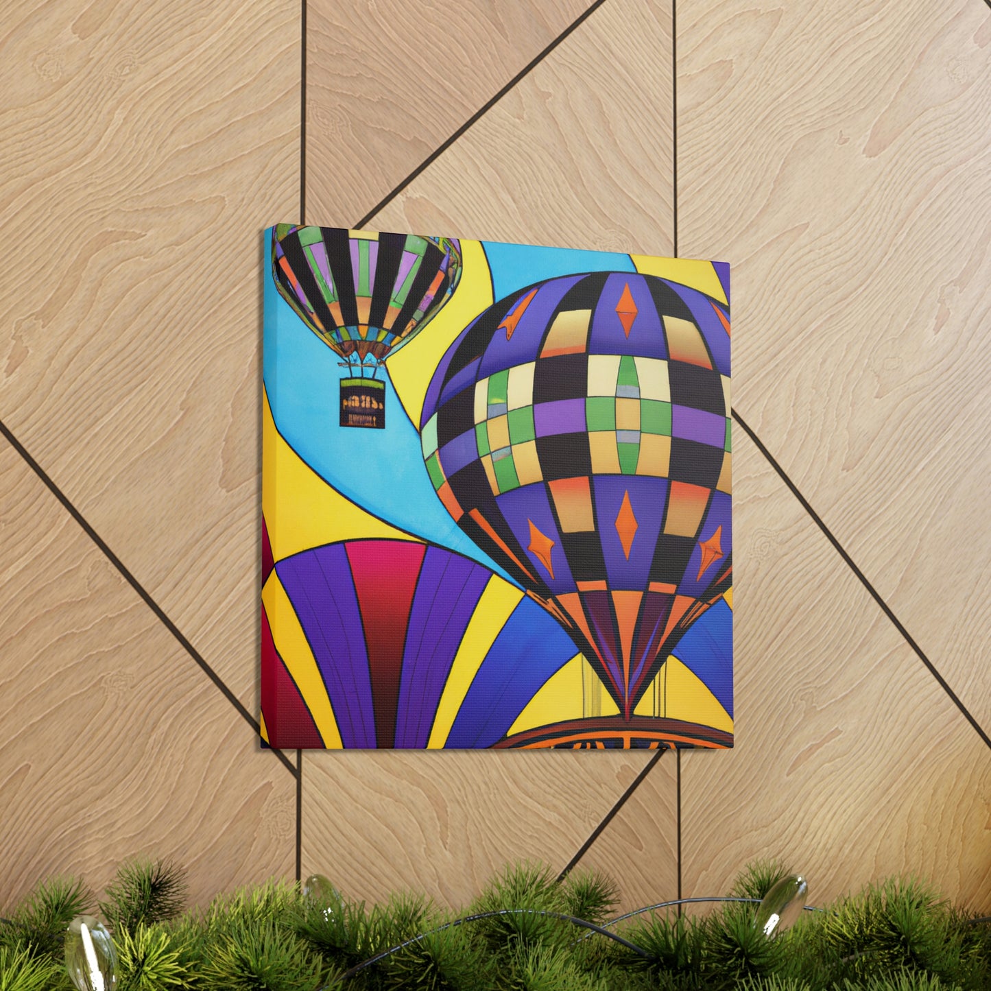 "Hot Air Adventures Await" - Canvas