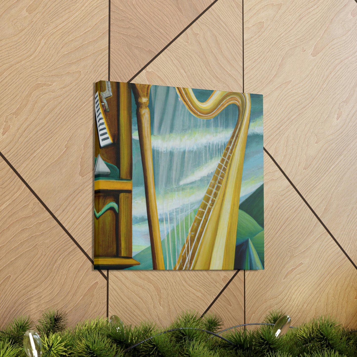 Harp of Dreams Unbound - Canvas