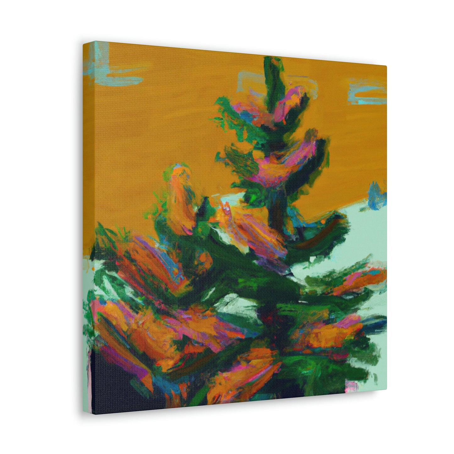 "Fir Tree Expressionism" - Canvas