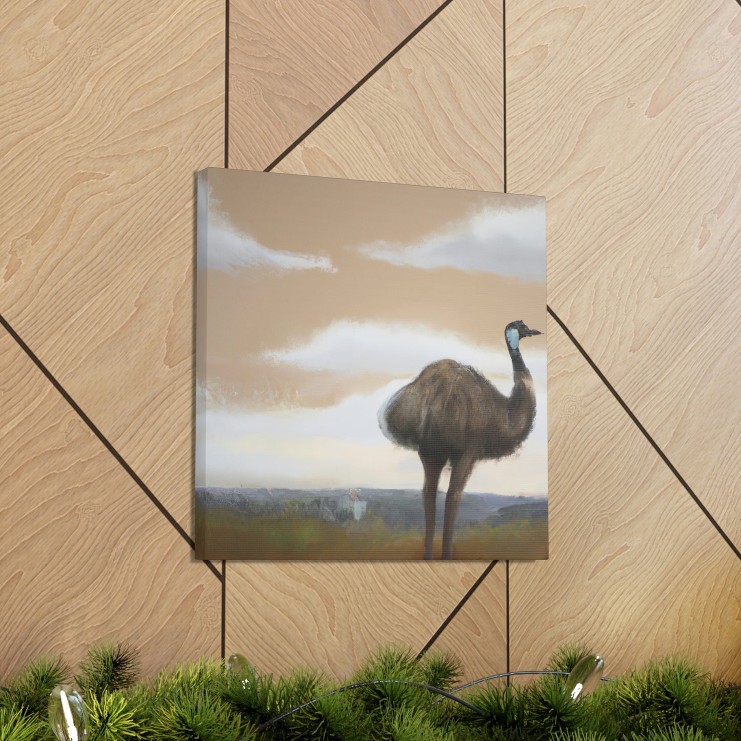 "Emu in Antiquity" - Canvas