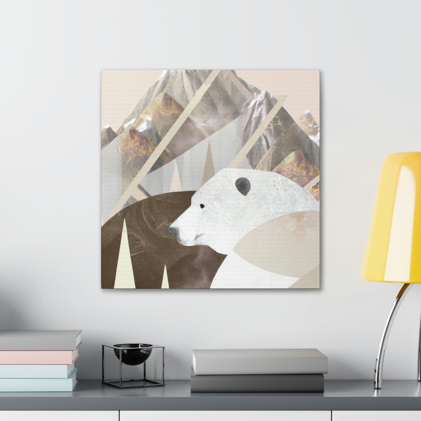 "Bear on the Boulevard" - Canvas