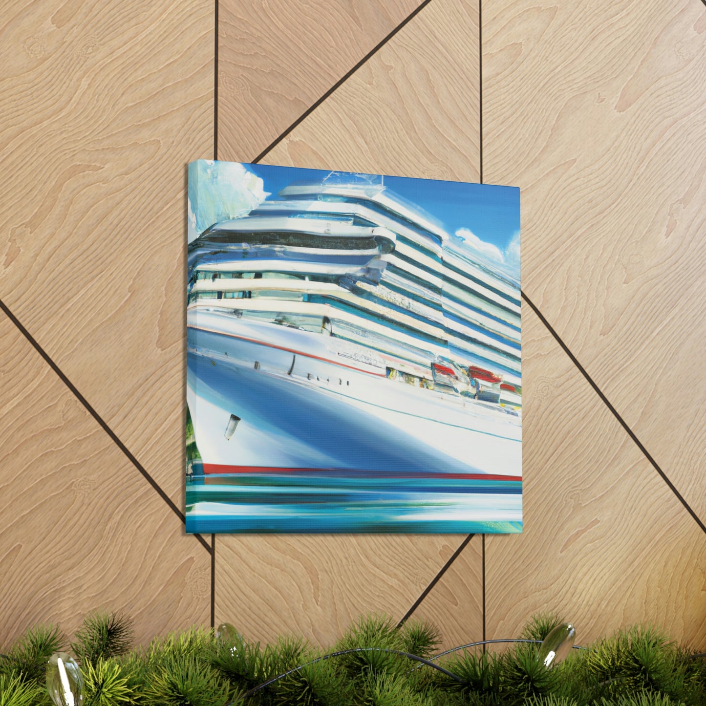 "Voyage of Triumphant Voyagers" - Canvas